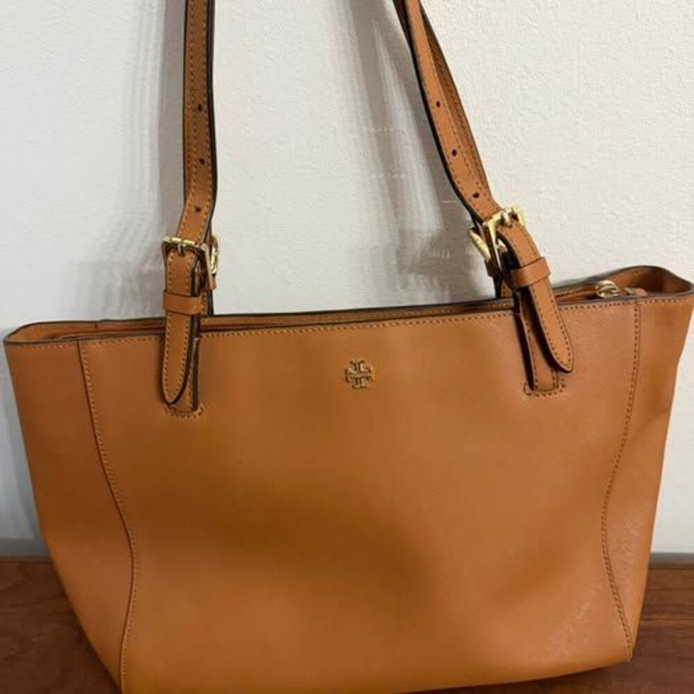 Tory Burch Robinson Tote - Tan (2014)